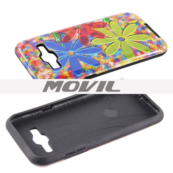 NP-2650 Funda Impresión del agua PC TPU para Samsung Galaxy J5 500F-2